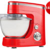 Кухонний комбайн 1400 Вт тістомісильна машина (червона)
