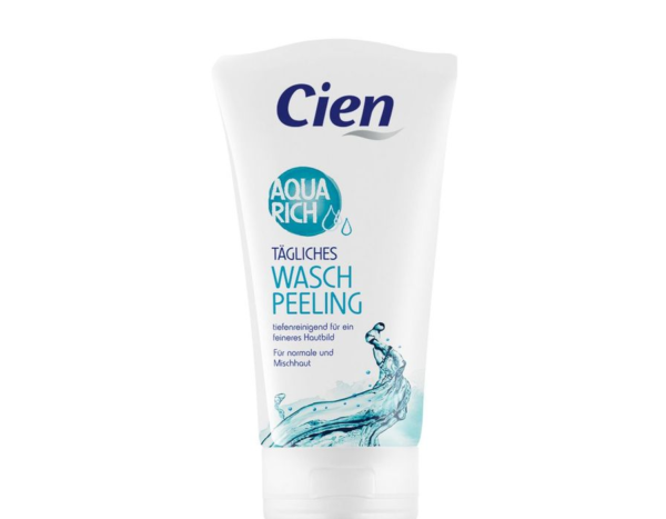 щоденний зволожуючий очищаючий пілінг Cien Tägliches Waschpeeling