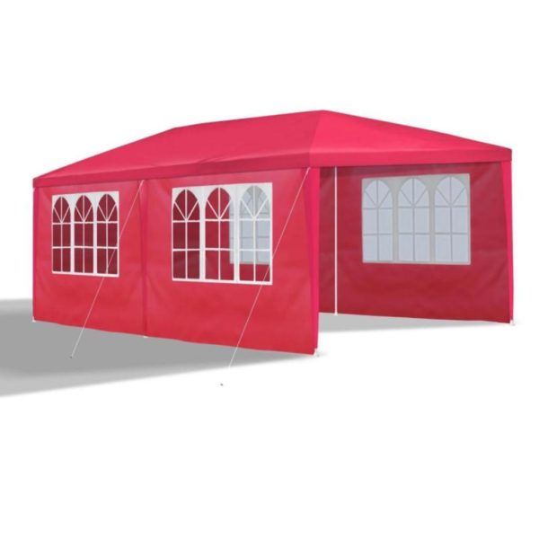 Павільйон садовий 3х6 м намет червоний (Копіювати)