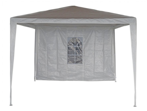 Намет з накриттям, 2 бічними панелями іокном