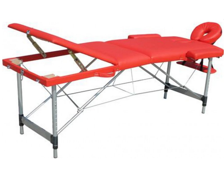 Массажный стол алюминиевый 3-х секционный DS