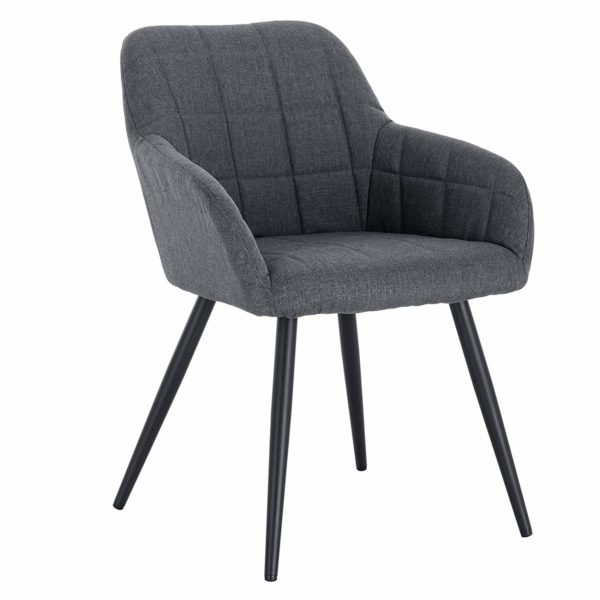 Стілець з підлокітниками BH107 (Темно сірий)Стілець з підлокітниками BH107 (Темно сірий)