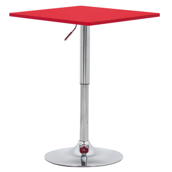 Барний стіл регульований за висотою BT03 (Червоний)Барний стіл регульований по висоті BT03 (Червоний)