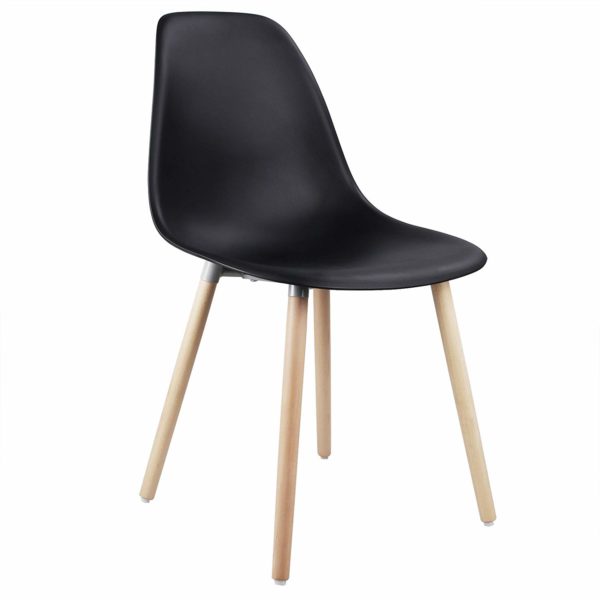 Стільці із пластику BH04 (Чорний) Стільці із пластику BH04 (Чорний)