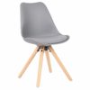 Крісла з дерев'яними ніжками BH52 (Сірий)Стулья з дерев'яними ніжками BH52 (Сірий)Стулья з дерев'яними ніжками BH52 (Сірий)Стулья з дерев'яними ніжками BH52 (Сірий)