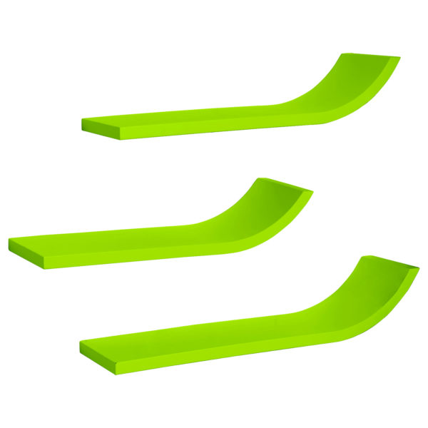 Набір із 3 настінних полиць RG9271 ЗеленийНабір із 3 настінних полиць RG9271 ЗеленийНабір із 3 настінних полиць RG9271 ЗеленийНабір із 3 настінних полиць RG9271 Зелений