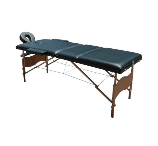 Масажний стіл 3х секційний масажна кушетка DS MS169 Чорний