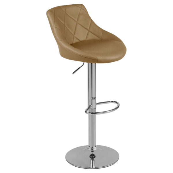 Барний стілець Berlin BSC02 Світло-коричневий