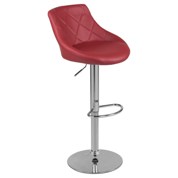 Барний стілець Berlin BSC02 Червоний
