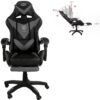 Геймерське крісло ігрове з підставкою для ніг, до 120кг навантаження, з 4D підлокітниками ts-bs815