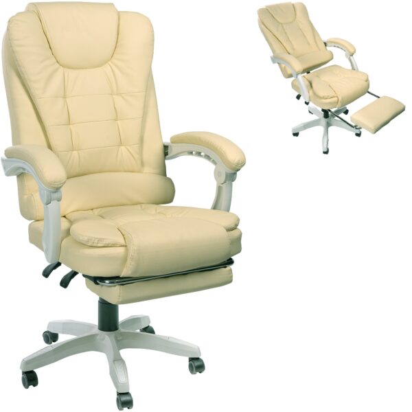 Офісне крісло для керівника з підставкою для ніг Сучасний дизайн еко-шкіра до 120кг ts-bs707Офісне крісло для керівника з підставкою для нігОфісне крісло для керівника з підставкою для нігОфісне крісло для керівника з підставкою для ніг