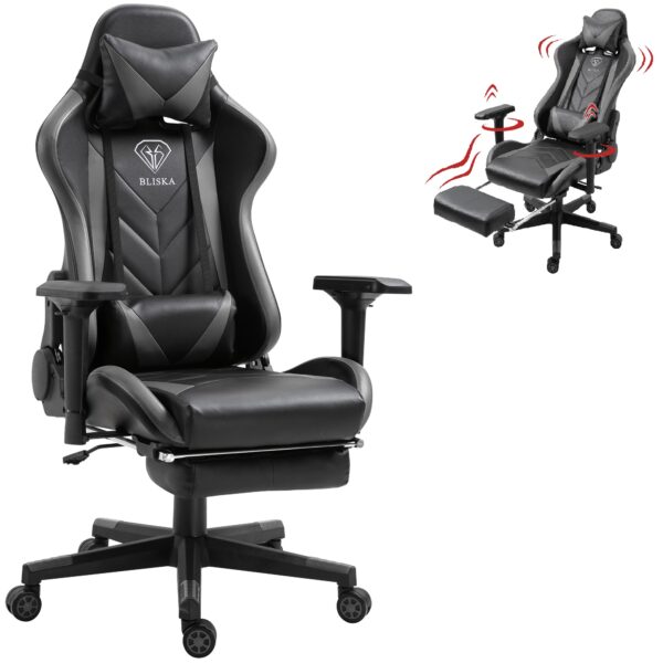 Геймерське крісло ігрове з підставкою для ніг, до 120кг навантаження з Німеччини ts-bs5903Геймерське крісло ігрове з підставкою для ніг, до 120кг навантаження з Німеччини ts-bs5903Геймерське крісло ігрове з підставкою для ніг, до 120кг навантаження з Німеччини ts-bs5903Геймерське крісло ігрове з підставкою для ніг, до 120кг навантаження з Німеччини ts-bs5903