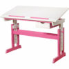 Письмовий стіл дитячий регульований по висоті Парта для занять Рожевий